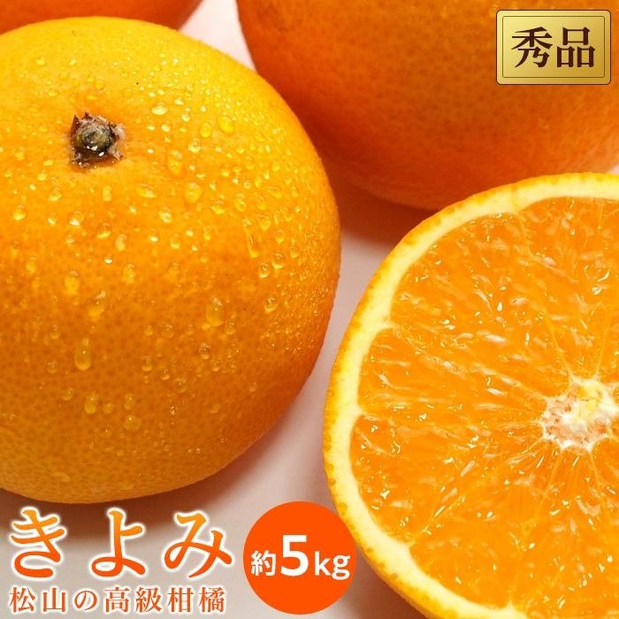 【ふるさと納税】 【2026年3月中旬から発送】 きよみ ＜ 秀品 ＞ 約 5kg | 愛媛 みかん 先行予約 蜜柑 柑橘 果物 くだもの フルーツ お取り寄せ グルメ 期間限定 数量限定 人気 おすすめ 愛媛県 松山市