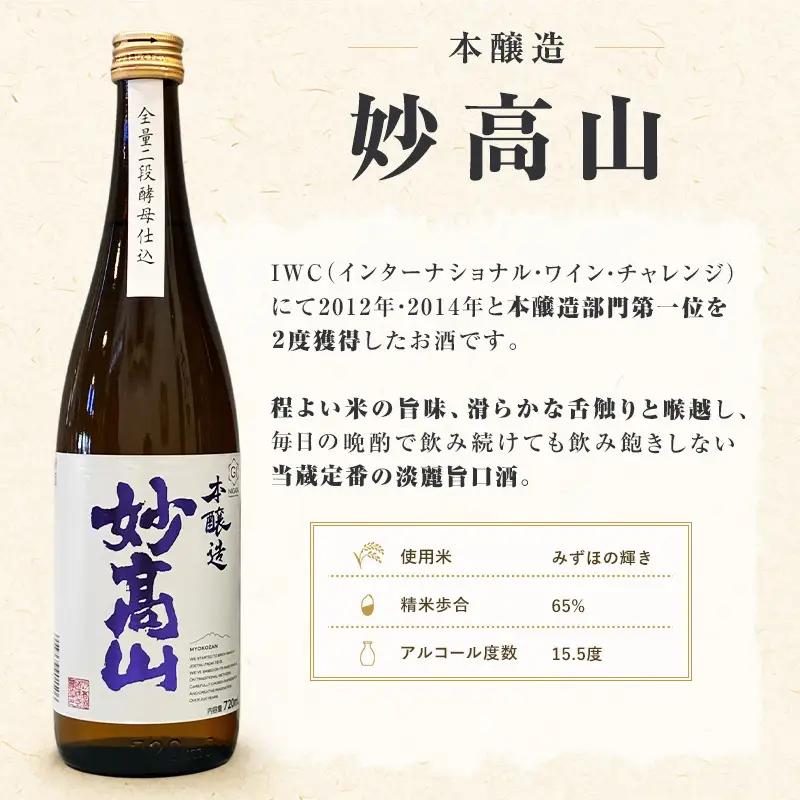 世界が認めた新潟上越の日本酒 IWC トロフィー受賞 2本 かたふね 妙高山 飲み比べ セット 日本酒 新潟 新潟県 上越 上越市 地酒 セット お酒送料無料