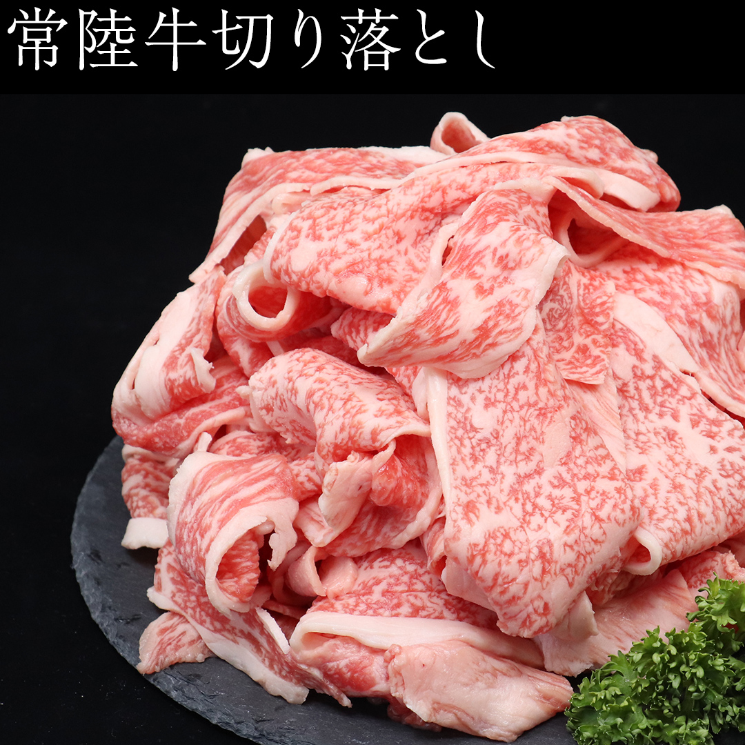 常陸牛 切り落とし 約 600g （茨城県共通返礼品：行方市） ひたちぎゅう 黒毛和牛 牛肉 ひたち牛 ブランド牛 切り落し 切落し