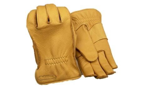 グローブ 手袋 CACAZAN アウトドア ワーク グローブ【カラー：キャメル／サイズ：LL】