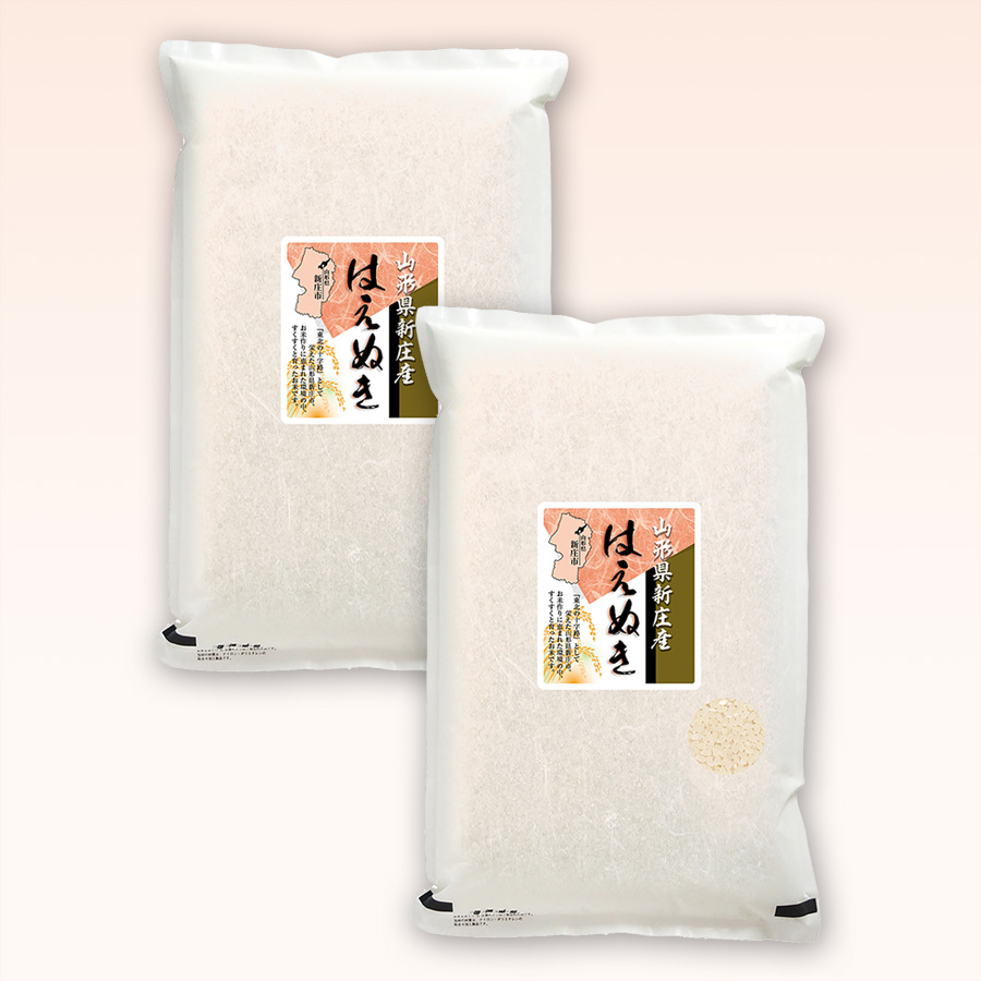 【令和7年産新米】山形県新庄産はえぬき１０kg(５kg×２)