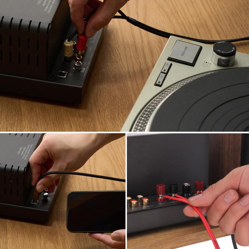 アンプ SOUND WARRIOR USB DAC内蔵真空管プリメインアンプ SWL-T20U-SD オーディオ