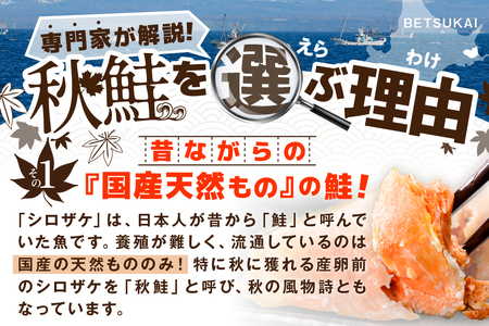 「秋鮭の切り身」18切れ( 秋鮭 3切入×6P) 便利な 小分け パック ( ふるさと納税 鮭 切り身 訳あり 北海道 甘塩 秋鮭 さけ サケ )【NK000N180】