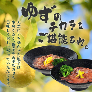＜ゆず食品＞ゆず仕込みイカ・タコ塩辛各500ｇお徳用セット