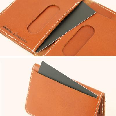 ふるさと納税 大和郡山市 Native Creation パス・カードケース NC3717 DARK BROWN 栃木レザー |  | 01