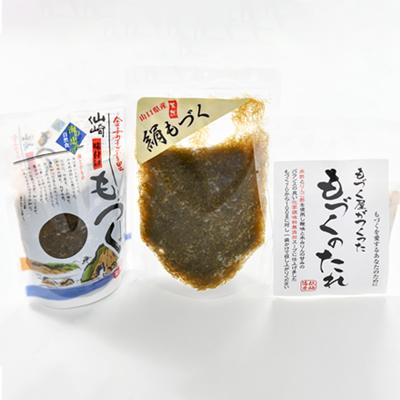 ふるさと納税 長門市 天然絹もずくの詰め合わせセット |  | 01