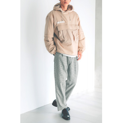 
                  [KAPOK KNOT] カンガルーパーカー UNISEX ベージュMサイズ 1着 カポック ダウン【1362907】
                