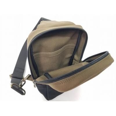 ふるさと納税 栃木市 【いちひこ帆布】 ボディバッグ/黒 |  | 02