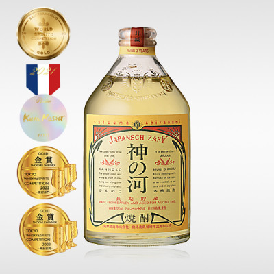 人気・神の河(麦焼酎・25度)720ml×1本 A0−43【1573420】