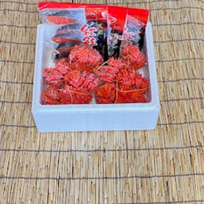 ふるさと納税 根室市 ＜12/21まで年内配送＞花咲かに300g前後〜450g前後×4尾・紅鮭5切×3P C-76040 |  | 01