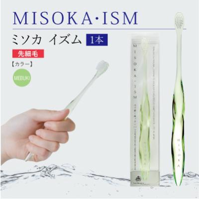 ふるさと納税 箕面市 【デザイナーズモデル】水で磨くプレミアム歯ブラシMISOKA・ISM 本体カラー「MEBUKI」