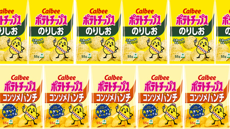 カルビー ポテトチップス レギュラー サイズ　2種類 詰め合わせ 16袋（ コンソメ ／ のりしお ） ポテチ お菓子 おかし 大量 スナック おつまみ ジャガイモ じゃがいも まとめ買い