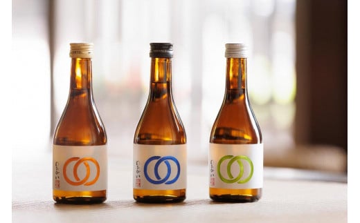 【信濃大町の3酒蔵 呑み比べセット】わちがいオリジナルラベル  300mlx3本入