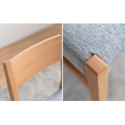 ふるさと納税 大川市 DCジャンブル01 ダイニングチェア ビーチクリア アネルカグレー 1脚 |  | 01