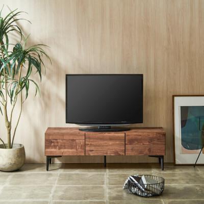 ふるさと納税 大川市 テレビ台 幅120cm 高さ39cm 奥行35cm ブラウン ローボード 【フィスバ 120TV】