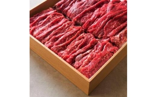 
大田原ブランド認定牛　前田牧場の赤身牛 焼肉セット　500g
