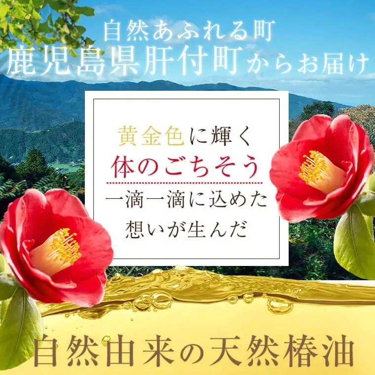 【A62002】椿オイル(120cc×2本) 鹿児島 国産 椿油 天然【横山砕石】
