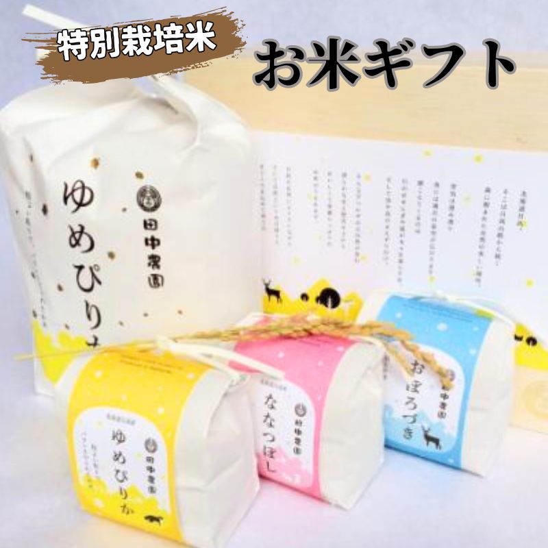 【ふるさと納税】北海道 日高【田中農園】R7年産 お米 ギフト 特別栽培米　米・お米・ゆめぴりか　お届け：2025年10月から順次発送