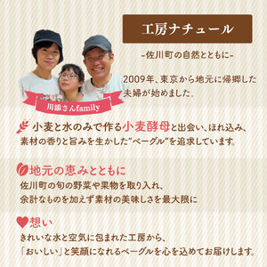【数量限定・事前予約】『工房ナチュール』の天然酵母ベーグルセット 内容お任せ 12個 【8月発送分受付中！】