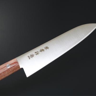 ふるさと納税 関市 H20-50 兼常作 モリブデン鋼 DSR-1K6 赤合板丸柄 剣型包丁 180mm |  | 01