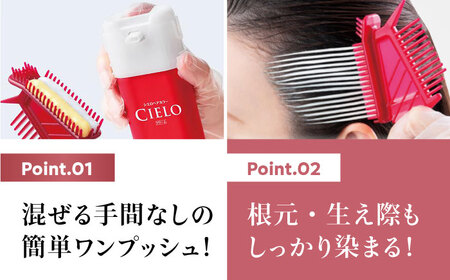 シエロ ヘアカラークリーム ダークブラウン 3個 / CIELO 白髪染め セルフカラー ヘアカラー / 瀬戸市 / ホーユー株式会社 [BBEL003]