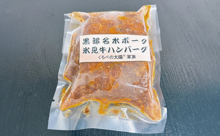 ハンバーグ 氷見牛 黒部名水ポーク ハンバーグ【3個】【冷凍】