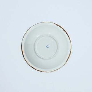 有田焼 ホワイト釉渕サビ 3種丸皿セット【中山陶和堂】食器 うつわ 器 磁器 陶磁器 皿 丸皿 3枚 セット シンプル ナチュラル ホワイト ブラウン 贈り物 ギフトA30-577_イメージ5