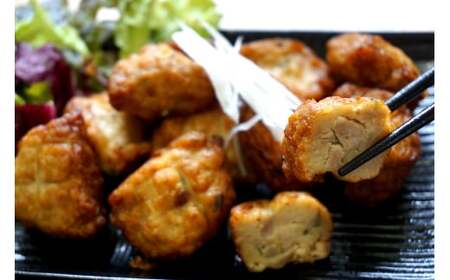 かつおのなめろうふわふわ天 6個入×3袋 冷蔵 【 かつお なめろう 天ぷら 惣菜 おかず 揚げ物 おやつ おつまみ 高知 久礼 とみぃの台所 】