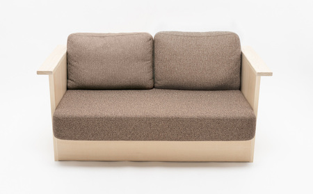 センの木の家具 Kigakiku Sofa（T-9077 ブラウン）