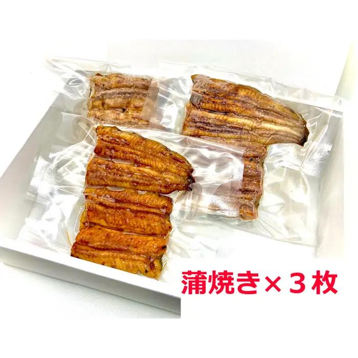 うなぎ蒲焼（真空パック）3人前 No.413