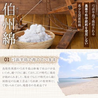 ふるさと納税 境港市 伯州綿イヤリング |  | 01