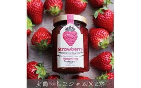 【苺ファーム森本自家製】女峰いちごジャム　150g×2本　≪　IDOMALL　セレクト≫_mk048-008