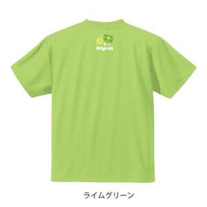 JTTA公認　卓球ユニフォーム【男女兼用(ドライ):Mサイズ】ネバーバックダウンA　ライム【1658661】