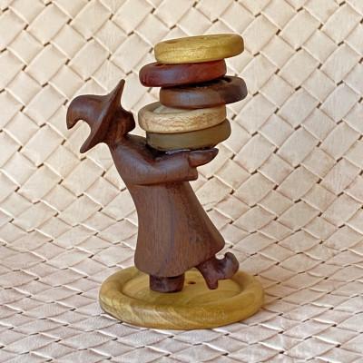 ふるさと納税 養父市 【cotree】ボタンを運ぶ小人〜ステッチベアの物語を支える職人〜 |  | 02