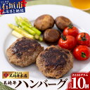 【ふるさと納税】美崎牛ハンバーグ100g×10個 |お肉 美崎牛 ハンバーグ 牛肉 肉 沖縄県 石垣市 |tokyoFMで紹介された美崎牛です！♪ O-6