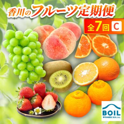 ふるさと納税 香川県 【発送月固定定期便】香川のフルーツ(7C)全7回