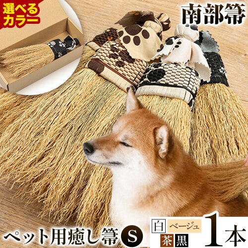 【ふるさと納税】4種類の中から1種類を選べる 伝統工芸 南部箒 ペット用 癒し 箒 南部 ほうき Sサイズ 高倉工芸 室内 ホウキ おしゃれ 玄関 掃除 掃除道具 お掃除グッズ 《30日以内に出荷予定(土日祝除く)》