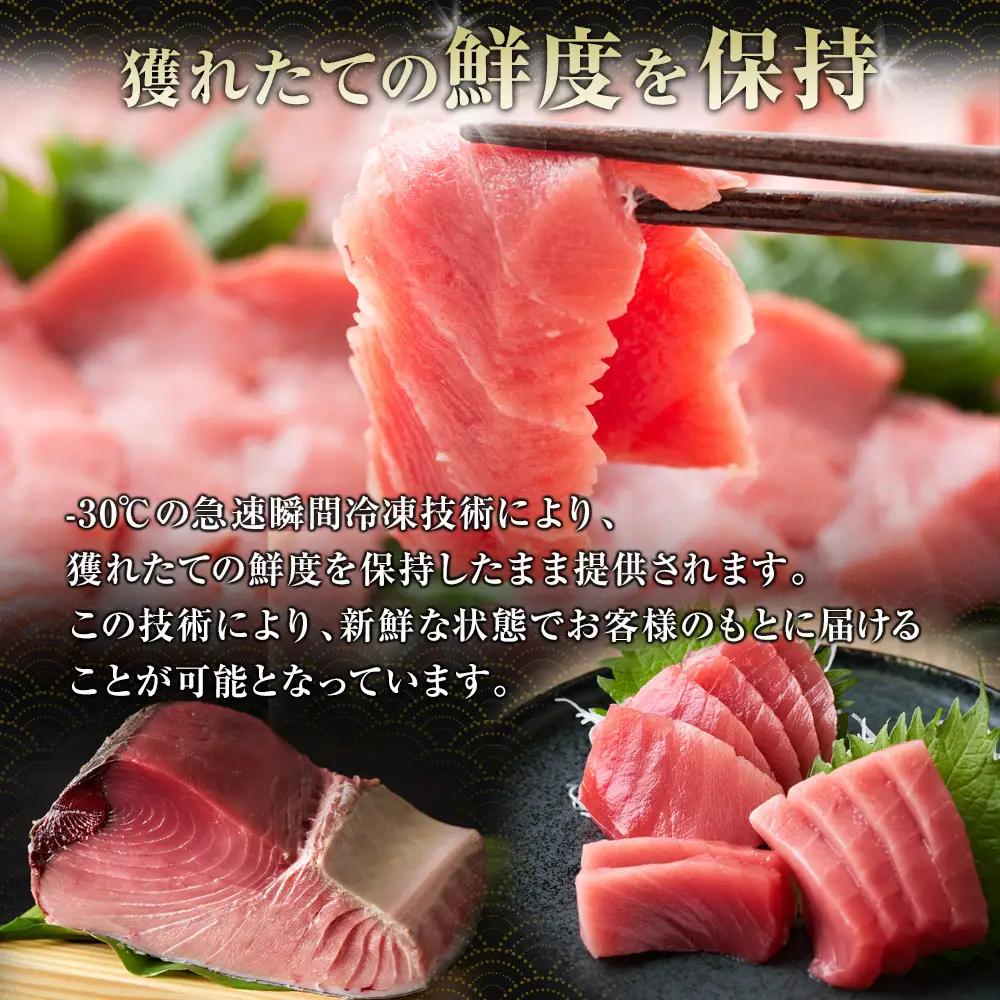 鹿児島県奄美大島産高級食材『黒いダイヤ』黒マグロ　Aセット