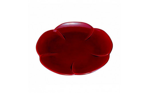 
            梅型盛皿 10.0寸 両面春慶塗【YG97】
          