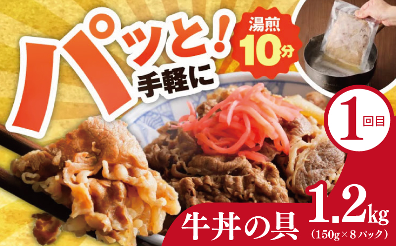 【定期便】丼ぶりの具定期便 全3回【牛丼 豚丼 スタミナ丼 冷凍 惣菜 おかず 弁当 おつまみ 鍋具材】 099Z583