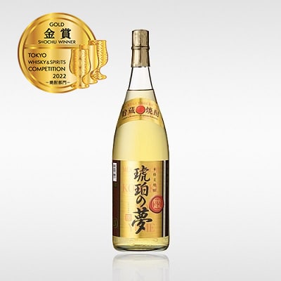 琥珀の夢25度1800ml 6本 麦焼酎セット E0-12