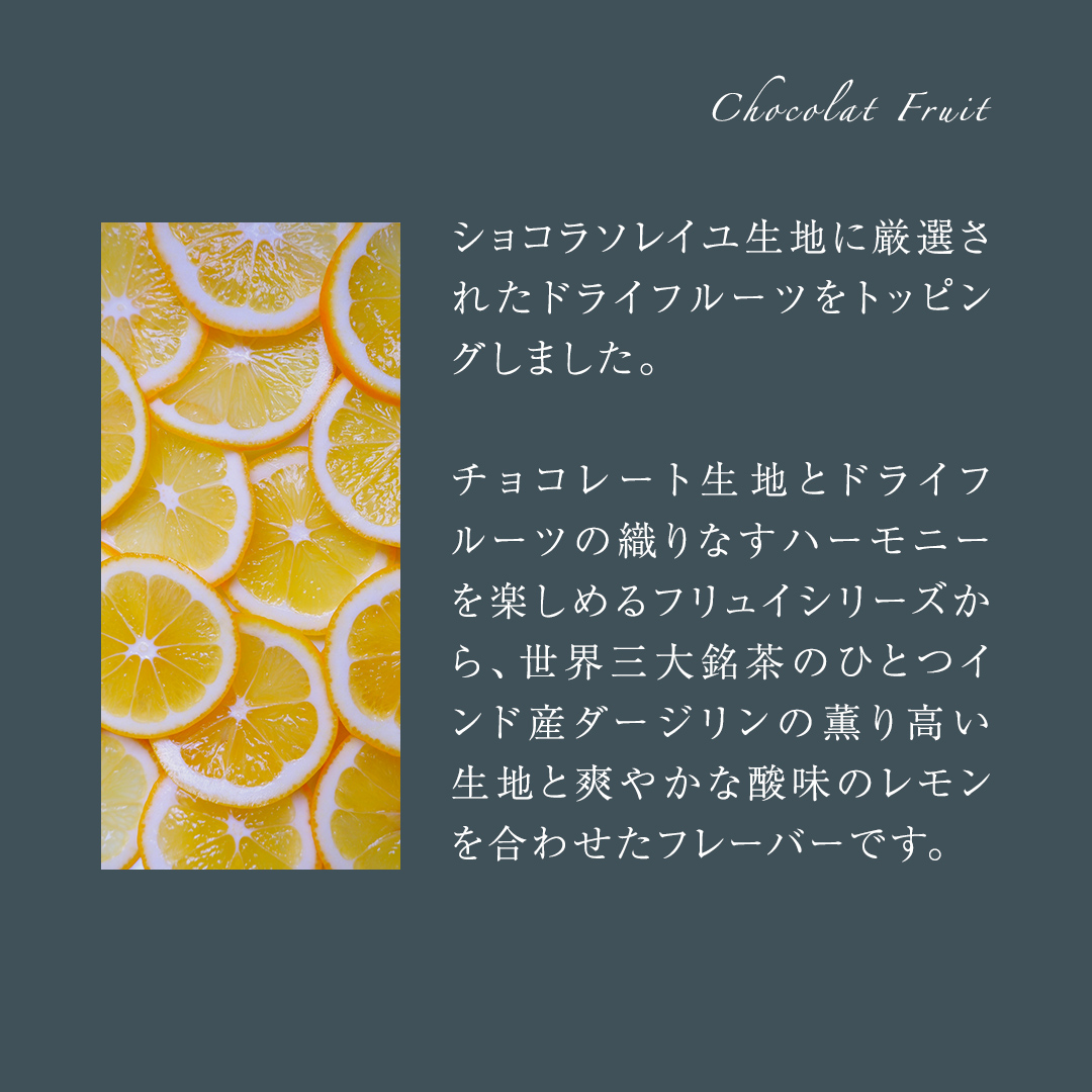 【 お中元 熨斗 付】 ショコラフリュイ レモンティー 12枚 