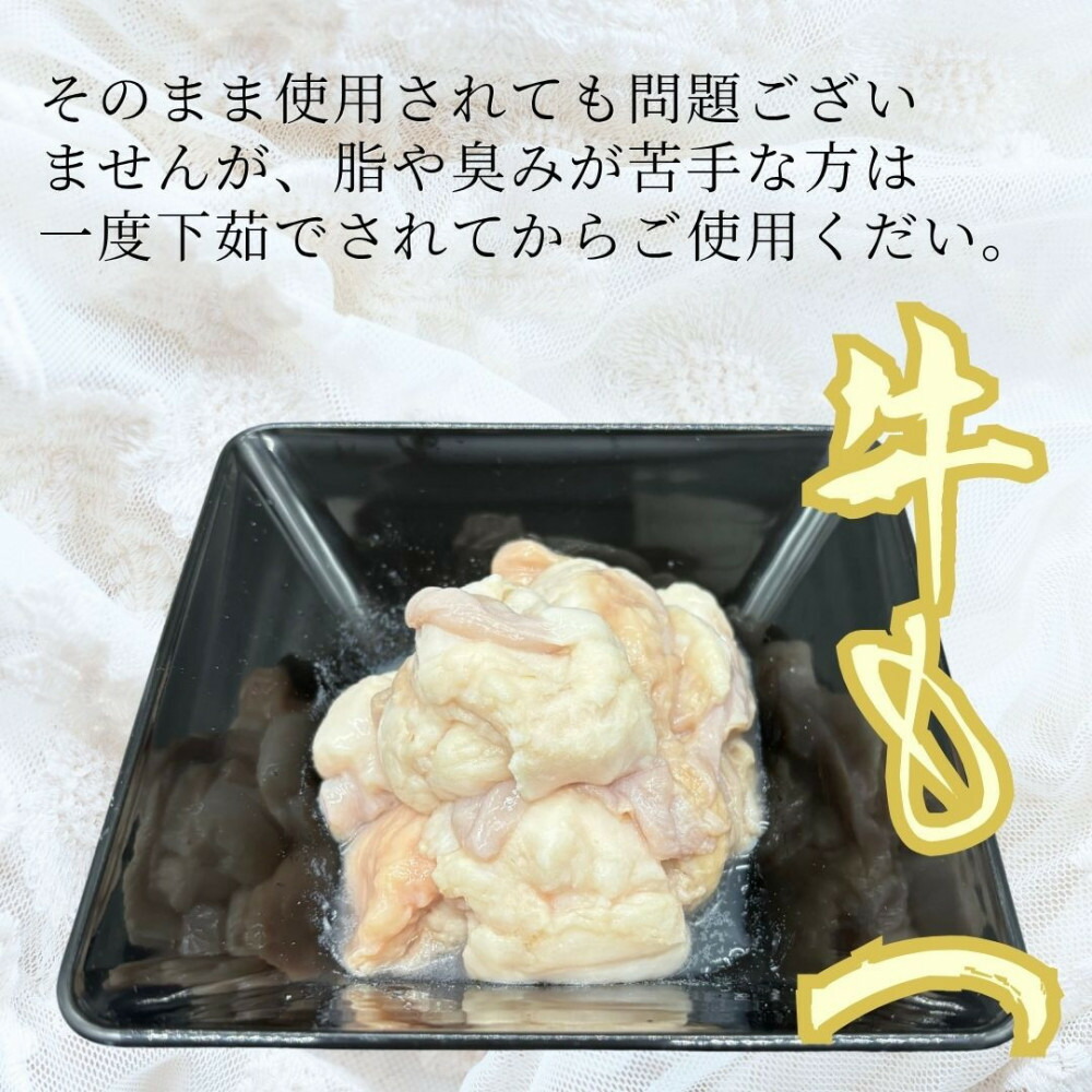 【福岡グルメ/博多グルメ】訳ありの〆なし!!ちゃんぽん麺なし!醤油スープのもつ鍋セット 40人前