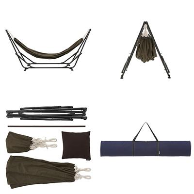 ふるさと納税 城陽市 3WAY スタンドハンモック アウトドアやキャンプ場でゆったりリラックスできます。73178008 |  | 01