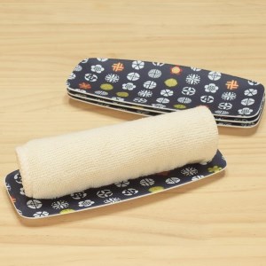 タツクラフト 友禅和紙おしぼりトレー 5枚セット 小花 小紋