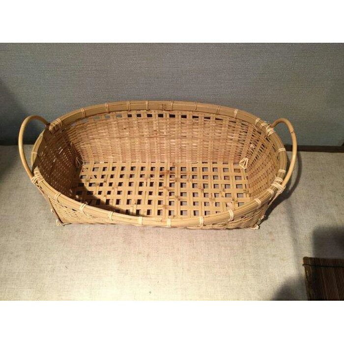 【ふるさと納税】整理かご3　※受注生産につき、発送までに最大2ヶ月程かかる場合あり ｜ 竹工芸 伝統工芸品 日用品 雑貨 栃木県 大田原市