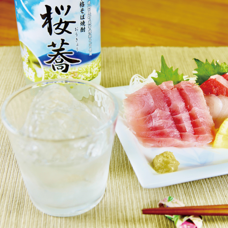 あみの梅酒・そば焼酎 華梅2本・桜蕎1本 3本セット【南高梅 熟成梅酒 常陸秋そば ロック ソーダ割 阿見町 茨城県】（42-04）