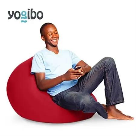 Yogibo Mini(ヨギボー ミニ)レッド_雑貨・日用品 椅子・チェア・ソファ 家具・インテリア _【配送不可地域：離島】【1167195】