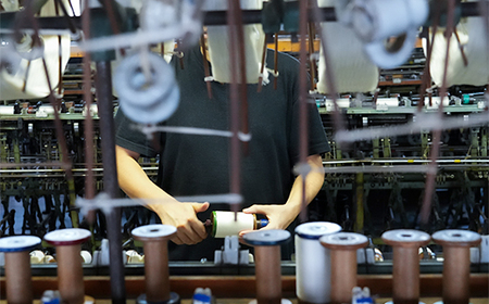 【数量限定】「伝統的工芸品」伊那紬（マスク） タイプB