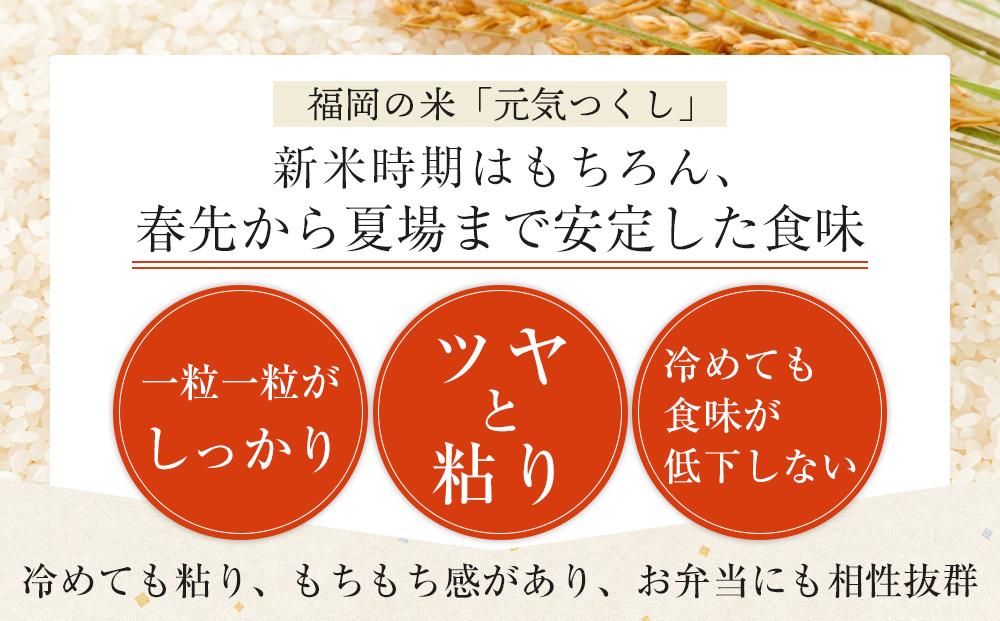 【先行予約】＜令和7年産＞福岡県産ブランド米「元気つくし」無洗米5kg ＜筑前町＞